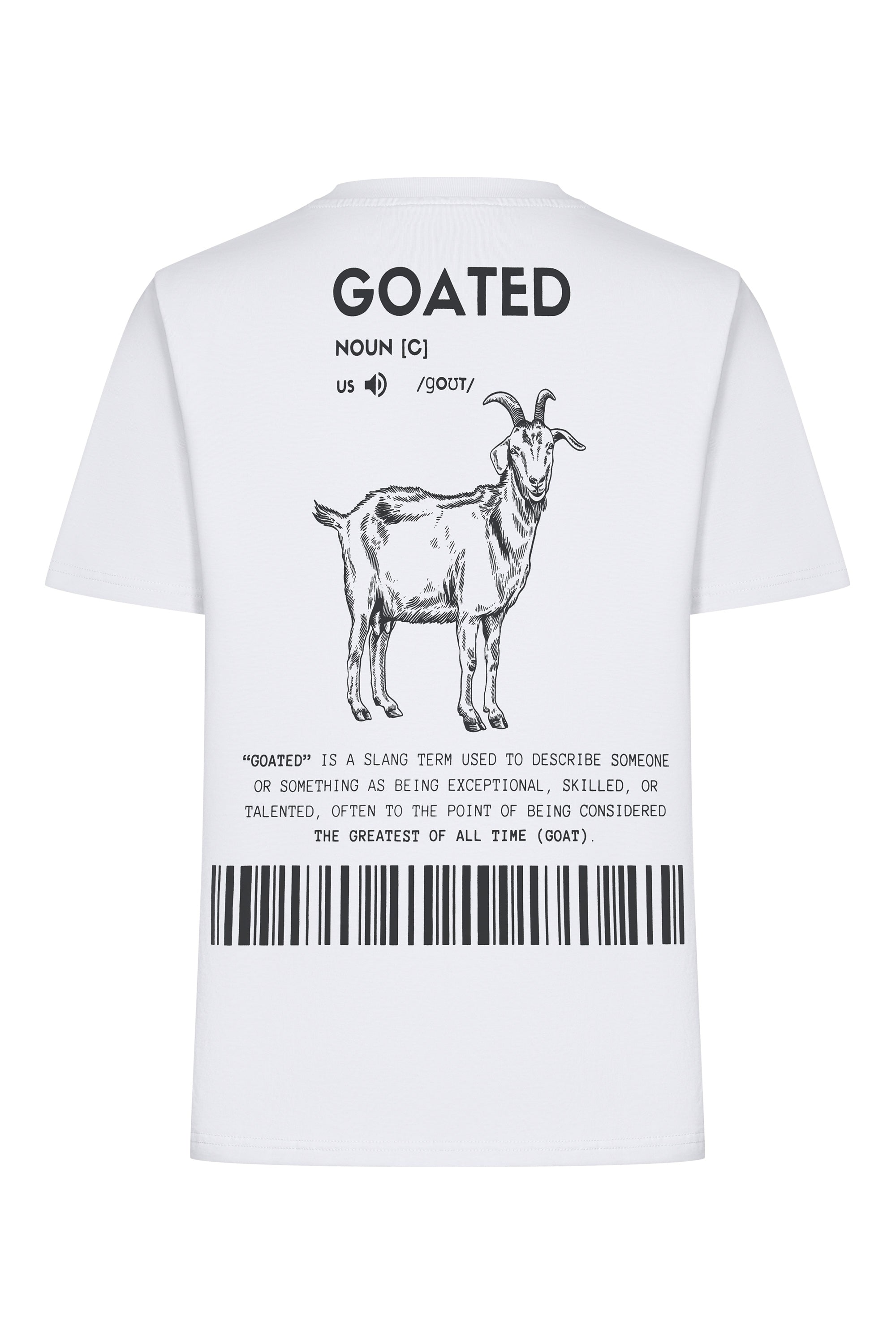 Goated Original White T-Shirt